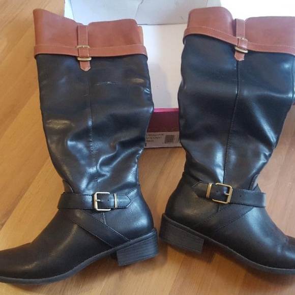 rampage cognac boots